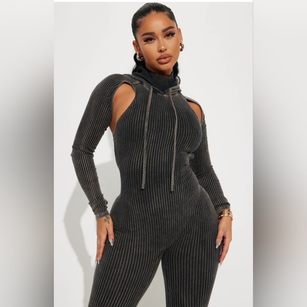 Rib jumpsuit